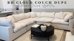 cloud sofa dupe restoration hardware