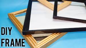 diy wooden frame how to make frame at