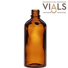 100ml Amber Glass Dropper Bottle Vial