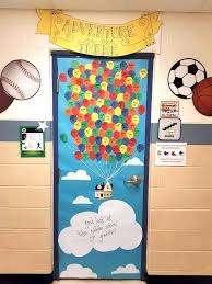 teacher decorates her door every month
