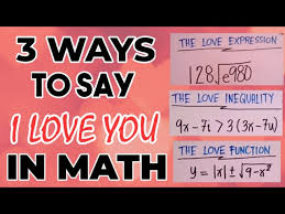Love You In Math Aikz Adonis