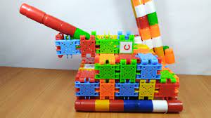 Đồ Chơi Xếp Hình Lắp Ráp Xe Tăng - Tank Building Blocks Toys - YouTube