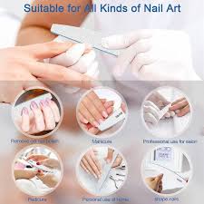 12 pcs nail files for acrylic nails 80