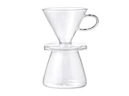 glass coffee dripper set stacksocial