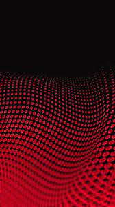 Red Abstract Black Hd Phone