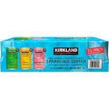 kirkland signature sparkling water variety 12 ounce 35 count