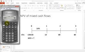 Ba ii plus guidebook to see how clearing affects specific worksheets. Ba Ii Plus Npv Of Mixed Cash Flows Youtube