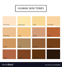 Human Skin Tone Set
