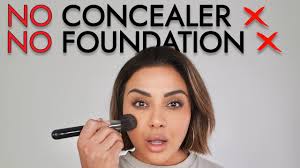how to do everyday makeup no foundation