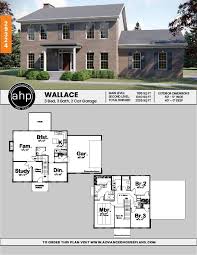 Wallace Colonial House Plans