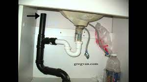 sink drain vent pipe plumbing