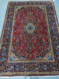 hand knotted kashan persian rug