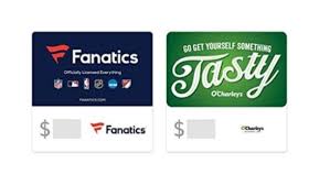 You get 5% back every day and. Today Only Gift Card Discounts Fanatics O Charleys More My Dfw Mommy