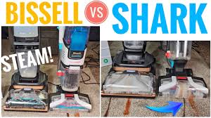 bissell hrdrosteam vs shark stainsriker