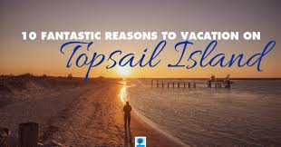 vacation on topsail island