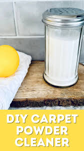 easy diy carpet powder cleaner and