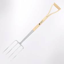 Garden Fork Wood Stainless Steel