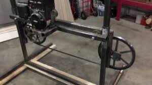 how to build a simple bandsaw mill 1