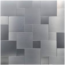 Metal L And Stick Backsplash Tile