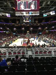 View From Section 117 Picture Of Quicken Loans Arena