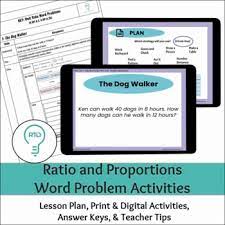 Interpreting graphs of proportional relationships. Ratios And Proportions Word Problems Worksheets Teaching Resources Tpt