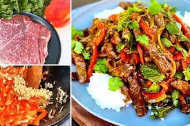 thai basil wagyu beef stir fry recipe