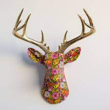 Buy Faux Taxidermy Deer Head Fabric