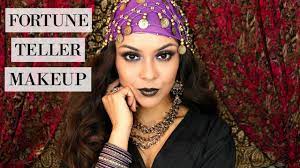 fortune teller makeup trinaduhra