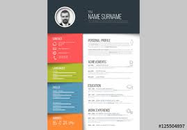 Resume Layout Portrait 1 Buy This Stock Template And Explore