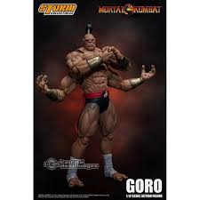 Goro is a fictional character from the mortal kombat fighting game series. Mortal Kombat Action Figure Goro Storm Collectibles 1 12