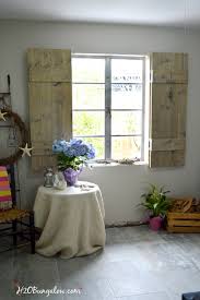 diy interior wood shutters
