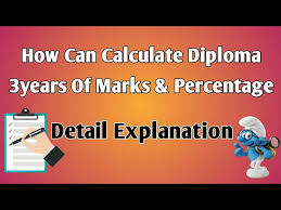 how can calculate diploma 3 years of