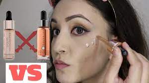 cover fx vs makeup revolution liquid