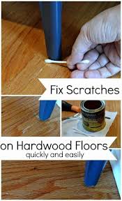 fix scratches on hardwood floors