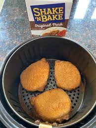 shake n bake pork chops in air fryer