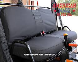 John Deere Gator Seat Cover Black Xuv