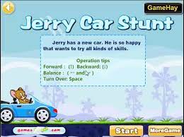 Tom and Jerry Cartoon Games || Jerry Car Stunt -Jerry đua xe mạo hiểm -  video Dailymotion