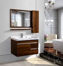 bathroom vanity cabinets with mirror at