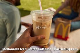 caffeine is in mcdonald s iced coffee
