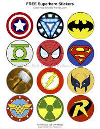 I have printed them, cut out and laminated to be stuck on the wall in my . Superhero Printables