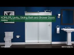 Levity Frameless Sliding Shower Door