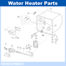 It reveals the parts of the circuit as simplified forms and the power and signal links in between the devices. Dometic Atwood G6a 8e Rv Water Heater Parts Breakdown