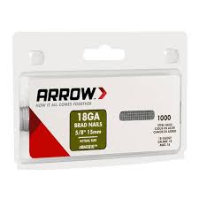arrow 5 8 in brad nails 1000 pack