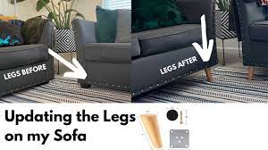 how to replace sofa legs