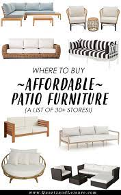 where to patio furniture