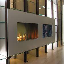 Ventless Modern Fireplace