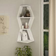 Floating Corner Shelves