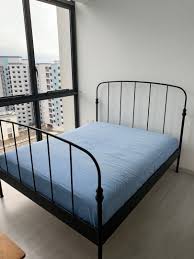 ikea wrought iron bed frame furniture