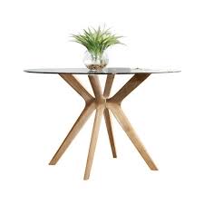 Forza Round Dining Table 120cm Oak
