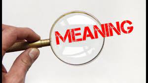 what does meaning mean the lexical
